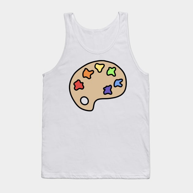 Paint Palette Tank Top by Reeseworks